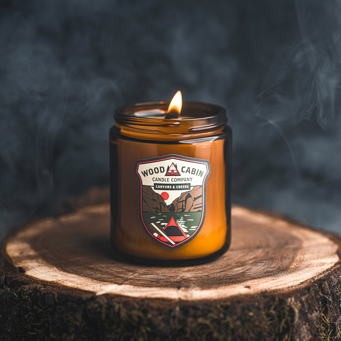The Candles Wood Cabin Candles